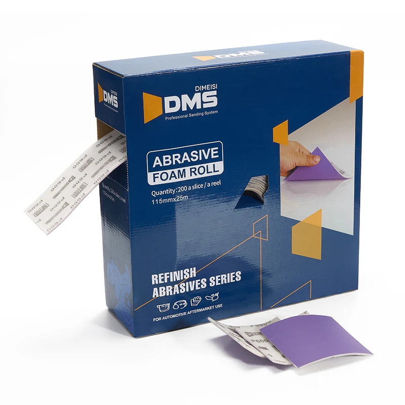 Purple Ceramic Sanding Sponge Roll